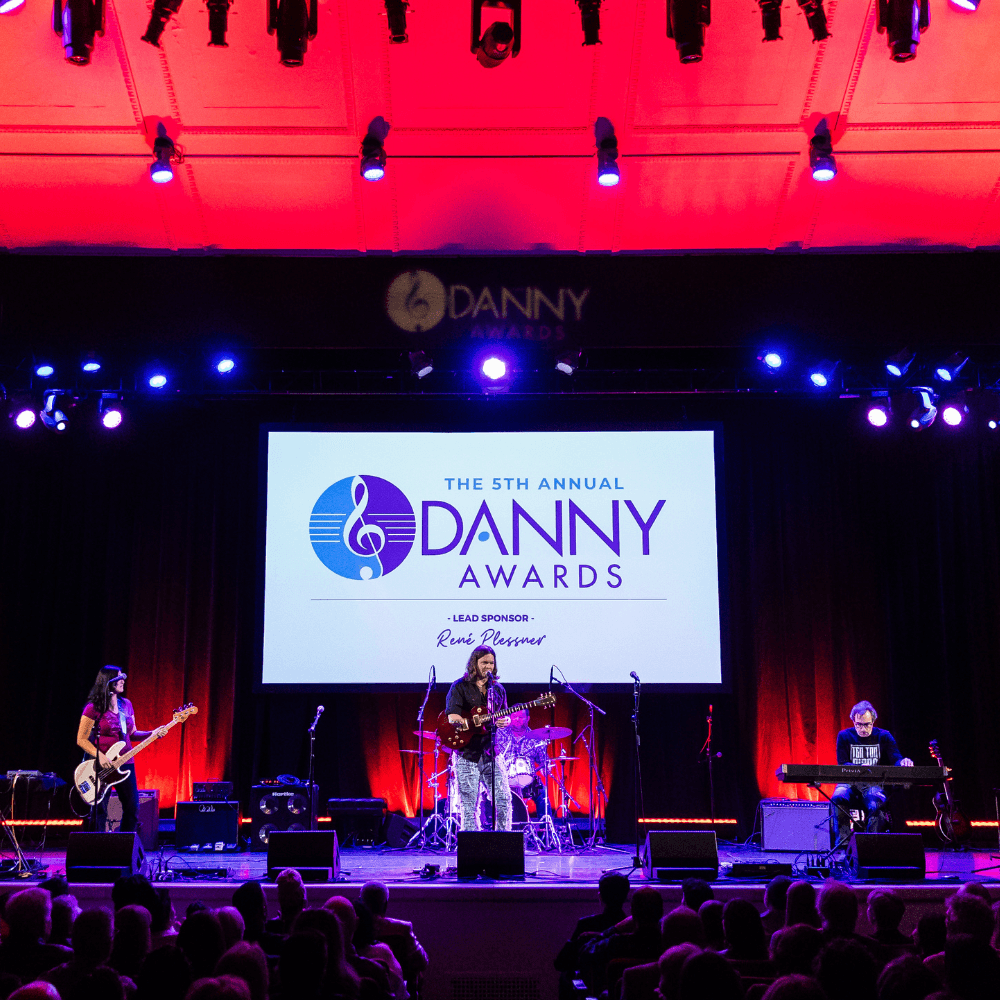 Photo of Lefty Williams Band playing at the Danny Awards
